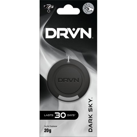 DRVN 3D HANGING AIR FRESHENER DARK SKY EA