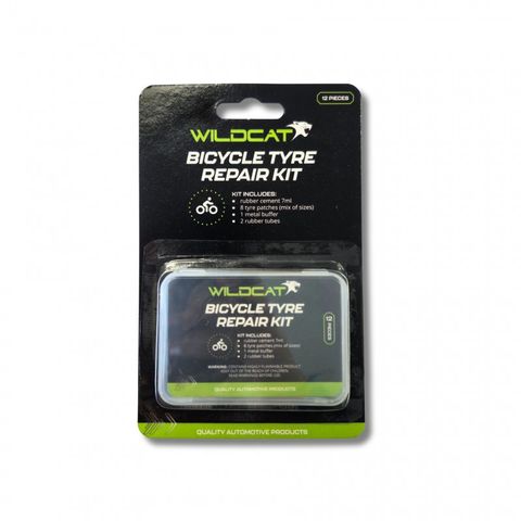 WILDCAT BICYCLE TYRE REPAIR KIT EA