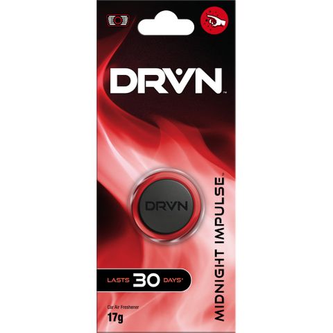 DRVN VENT AIR FRESHENER - MIGHNIGHT IMPLUSE EA
