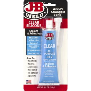 JB WELD CLEAR ALL PURPOSE RTV SILICONE SEALANT AND ADHESIVE ( 31310) 85G TUBE