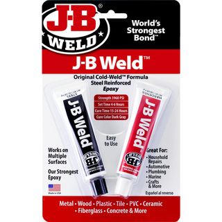 JB WELD COLD WELD STEEL REINFORCED EPOXY TUBES (8265S) 28.4G