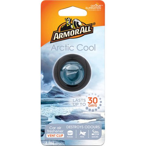 ARMOR ALL AIR FRESHENER VENT - ARCTIC COOL EA