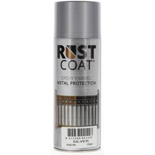 BALCHAN RUST COAT SPRAY PAINT SILVER (RUST06) 300G EA