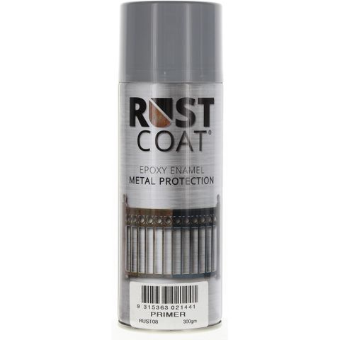 BALCHAN RUST COAT SPRAY PRIMER GREY (RUST08) 300G EA