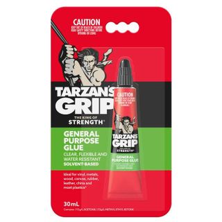 TARZAN'S GRIP GENERAL PURPOSE GLUE ADHESIVE TUBE 30ML BL/1