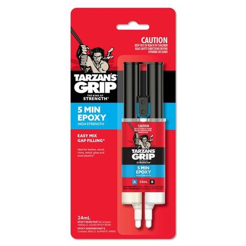TARZAN'S GRIP 5 MIN EPOXY 24ML