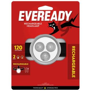 EVEREADY RECHARGEABLE HEADLAMP 120L EA