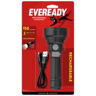 EVEREADY RECHARGEABLE TORCH 150L EA