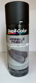 DUPLI-COLOR WRINKLE FINISH PAINT BLACK 312G EA