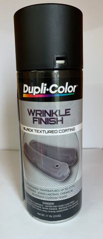 DUPLI-COLOR WRINKLE FINISH PAINT BLACK 312G EA
