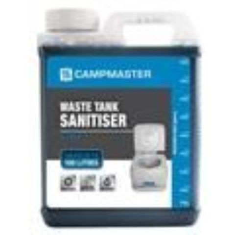 CAMPMASTER CHEMICAL TOILET WASTE TANK SANITISER 1L EA