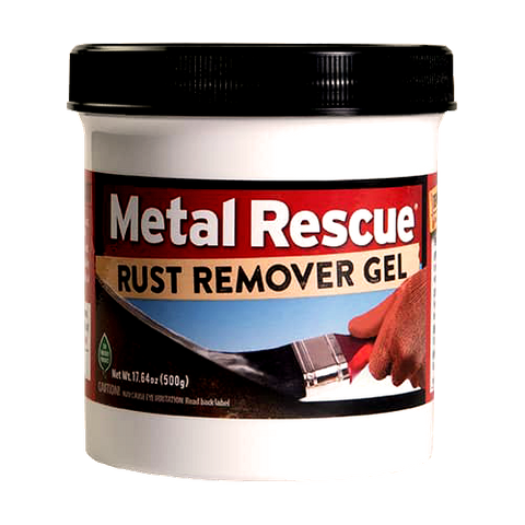 METAL RESCUE RUST REMOVER GEL 500G EA