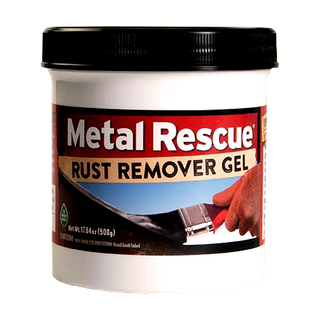 METAL RESCUE RUST REMOVER GEL 500G EA