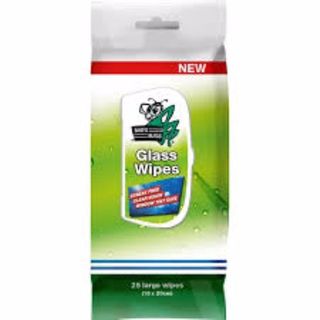 BARS BUGS GLASS CLEANING WIPES PACK/25 EA