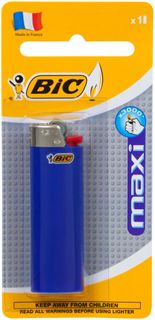 BIC LIGHTER MAXI ASSORTED COLOURS BL/1