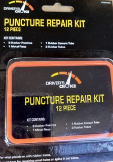 DRIVERS CHOICE CYCLE PUNCTURE REPAIR KIT EA