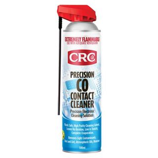 CRC CO CONTACT CLEANER PRECISION ELECTRONICS AEROSOL 500ML EA