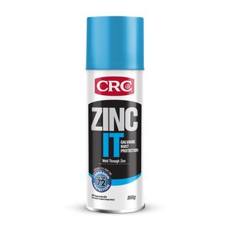 CRC ZINC IT STEEL RUST PROTECTION AEROSOL 350G EA