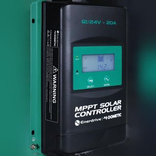 ENERDRIVE MPPT SOLAR CONTROLLER W/DISPLAY - 20AMP 12/24V