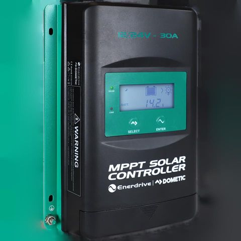 ENERDRIVE MPPT SOLAR CONTROLLER W/DISPLAY - 30AMP 12/24V