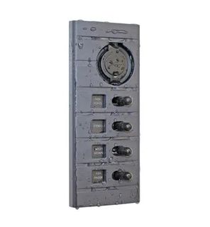 CONNEX SWITCH PANEL 4-WAY AUTOMOTIVE W/ USB OUTLET