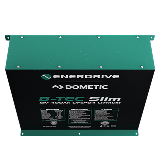 B-TEC 400AMP / 12V LIFEPO4 SLIM METAL CASE BATTERY