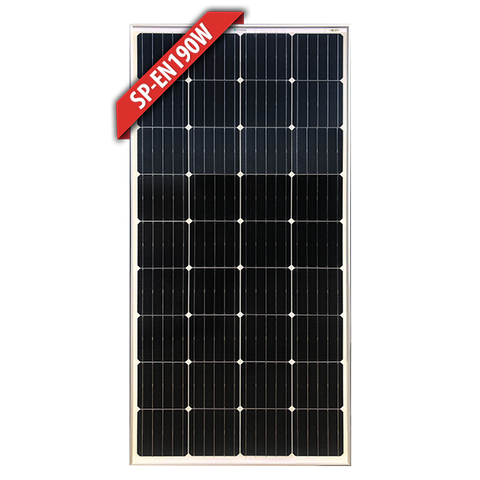ENERDRIVE SOLAR PANEL - 190W MONO BLACK