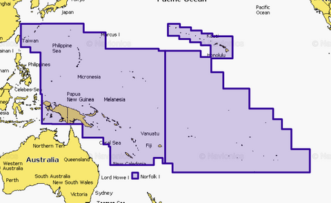 NAPCO14L NAVIONICS PACIFIC ISLAND