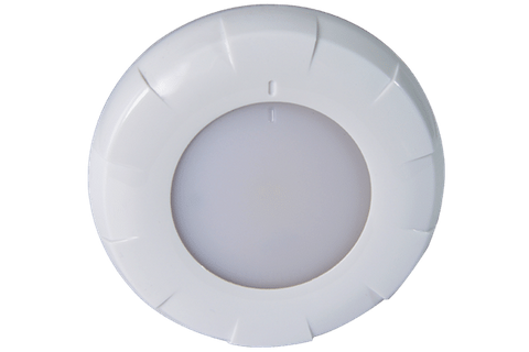 AURORA SURFACE MOUNT DOME LIGHT (WHT) - WHITE/RED