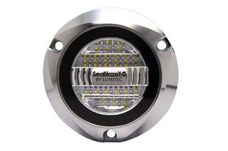 SeaBlaze X2 Under Water Light - Chrome, White/Blue 6000 Lumens