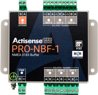 Actisense Professional NMEA Buffer - 1 OPTO inputs, 6 ISO-Drive outputs