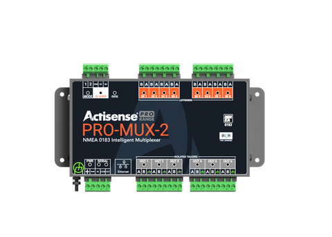 Actisense Professional NMEA Multiplexer 8 OPTO inputs, 6 ISO-Drive outputs