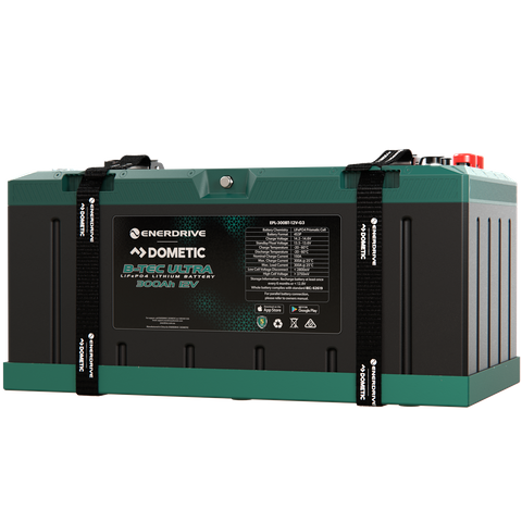 ENERDRIVE B-TEC ULTRA LITHIUM BATTERY 300AMP 12V-G3