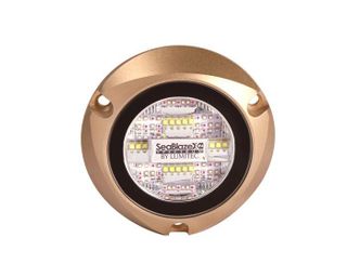 SeaBlaze X2 LED Underwater Light RGBW SPECTRUM - BRONZE HOUSING