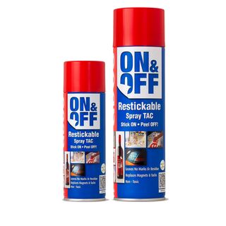 ON & OFF RESTICKABLE SPRAY TAC 550ML