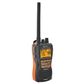 COBRA HANDHELD FLOATING VHF GPS RADIO (BLACK)