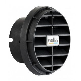 WALLAS WARM AIR VENT (BLACK 75MM)