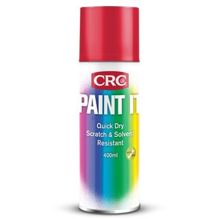 CRC PAINT IT QUICK DRY AEROSOL (BRIGHT RED) 400ML