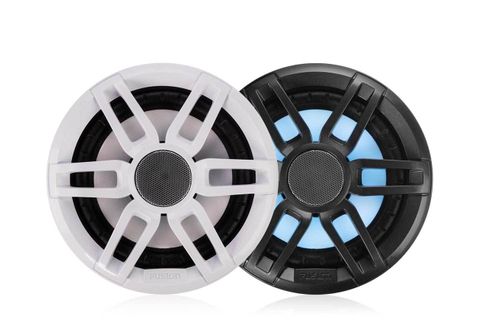 XS-FL65SPGW FUSION 6.5" SPEAKER W/LED SPORTS GREY & WHITE