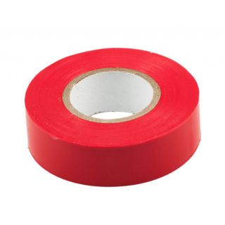 PVC TAPE 19MM X 20M ROLL (RED)