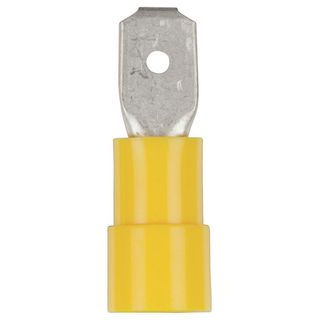 SPADE TERMINAL YELLOW (MALE)