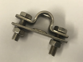 V6 CABLE CLAMP STAINLESS STEEL
