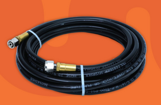 HYDRAULIC HOSE WITH CRIMPED ENDS (6M)