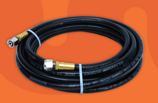 HYDRAULIC HOSE WITH RE-USABLE CONNECTOR (8M)