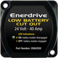 ENERDRIVE LOW BATTERY CUT OUT (24V, 40AMP)
