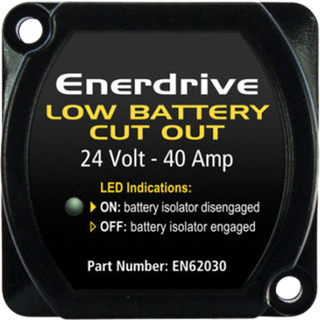 ENERDRIVE LOW BATTERY CUT OUT (24V, 40AMP)