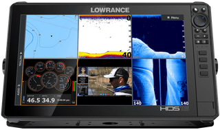 LOWRANCE HDS16 W/ ACTIVE IMAGING AND CHART