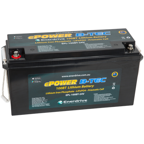 B-TEC 100AMP/24V LIFE PO4 BATTERY