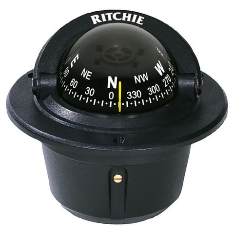 EXPLORER SERIES - FLUSH MOUNT COMPASS (BLACK)