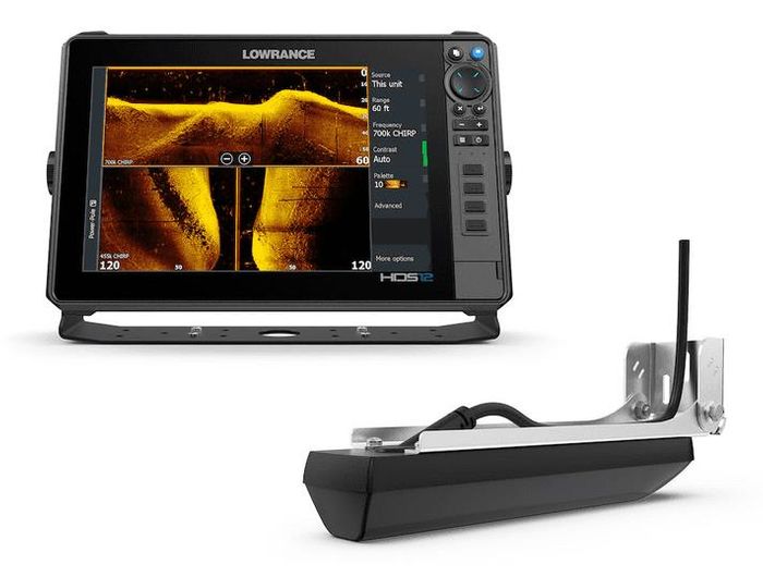 Shop LOWRANCE HDS12 PRO WITH ACTIVE IMAGING™ HD 3-IN-1 TRANSDUCER